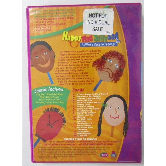 Lot of 3 Barney & Friends DVDs Kids Educational PBS Song Dancing Purple Dinosaur - Picture 8 of 9